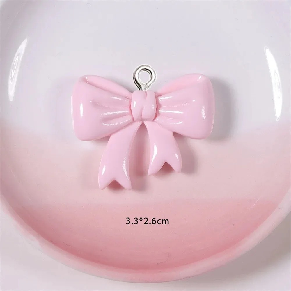 Resin Art Kits For Adults - 10 Pieces Candy Color Bow Resin