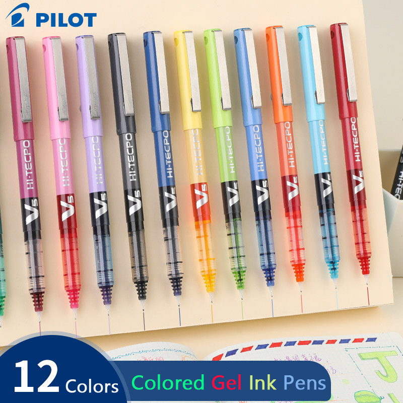 Pilot Pen V5 - Pilot V5 Liquid Ink Rollerball Pen,Aesthetic