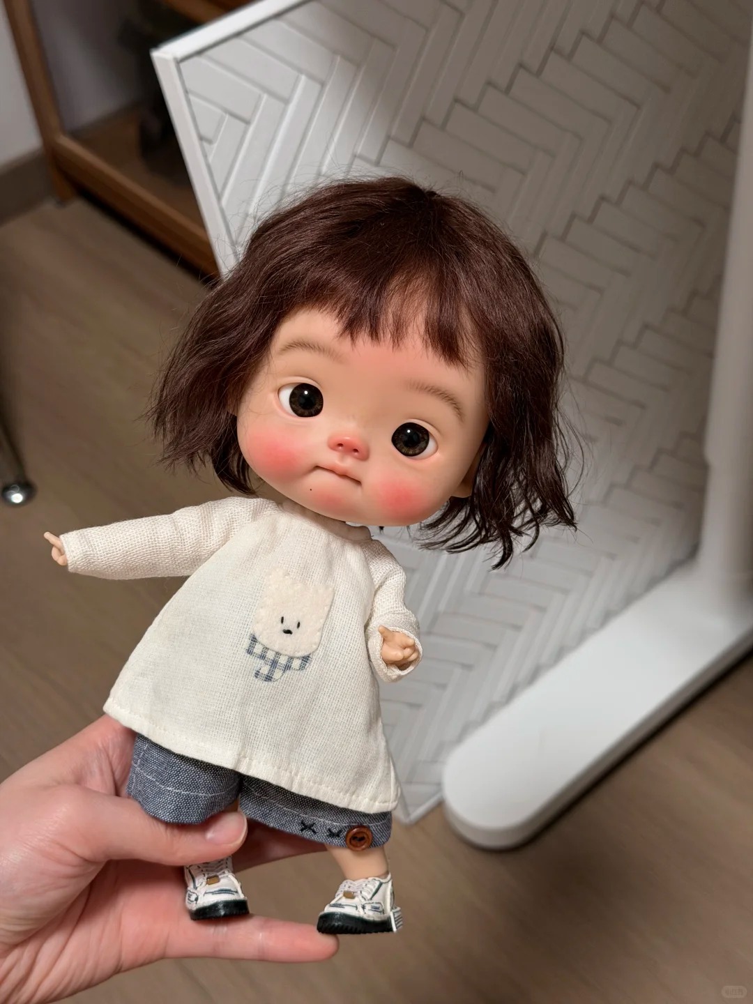 Resin Art Gift For Birthday - New SD BJD doll 1/6- Complete