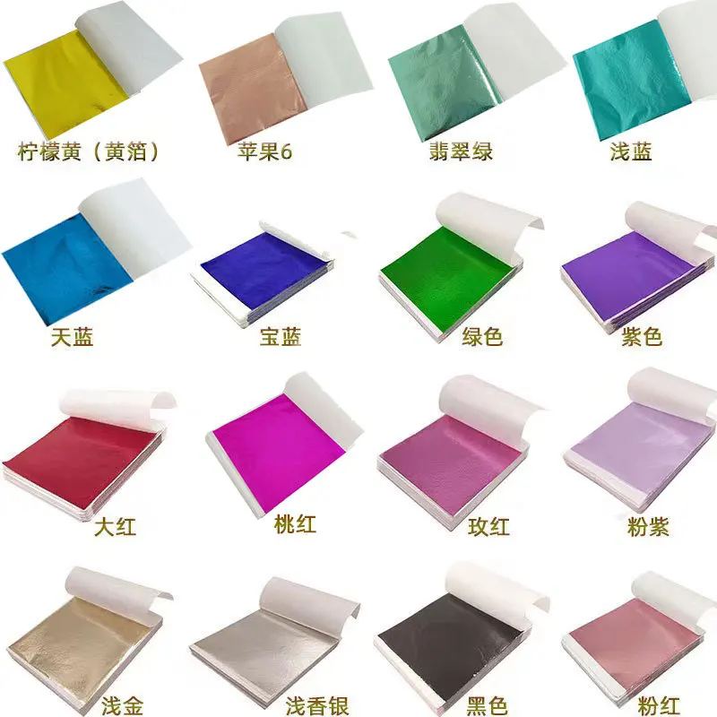 Resin Art Gift For Birthday - 100Pcs 9Cm Individually Packaged Imitation Gold