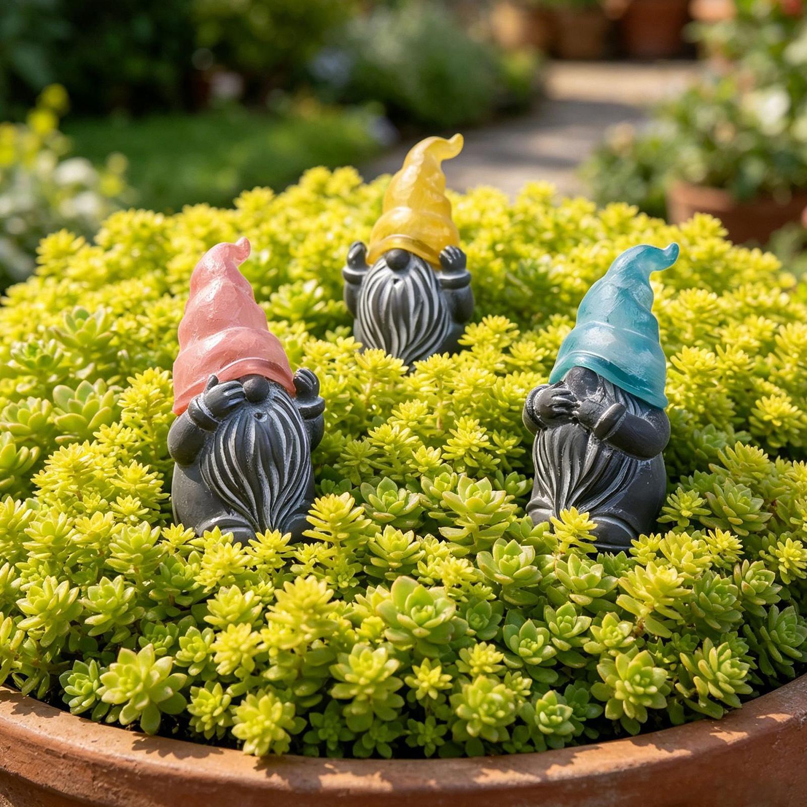 Decorative Yard Stakes 3-Piece - Resin Art Of Flowers recension och pris