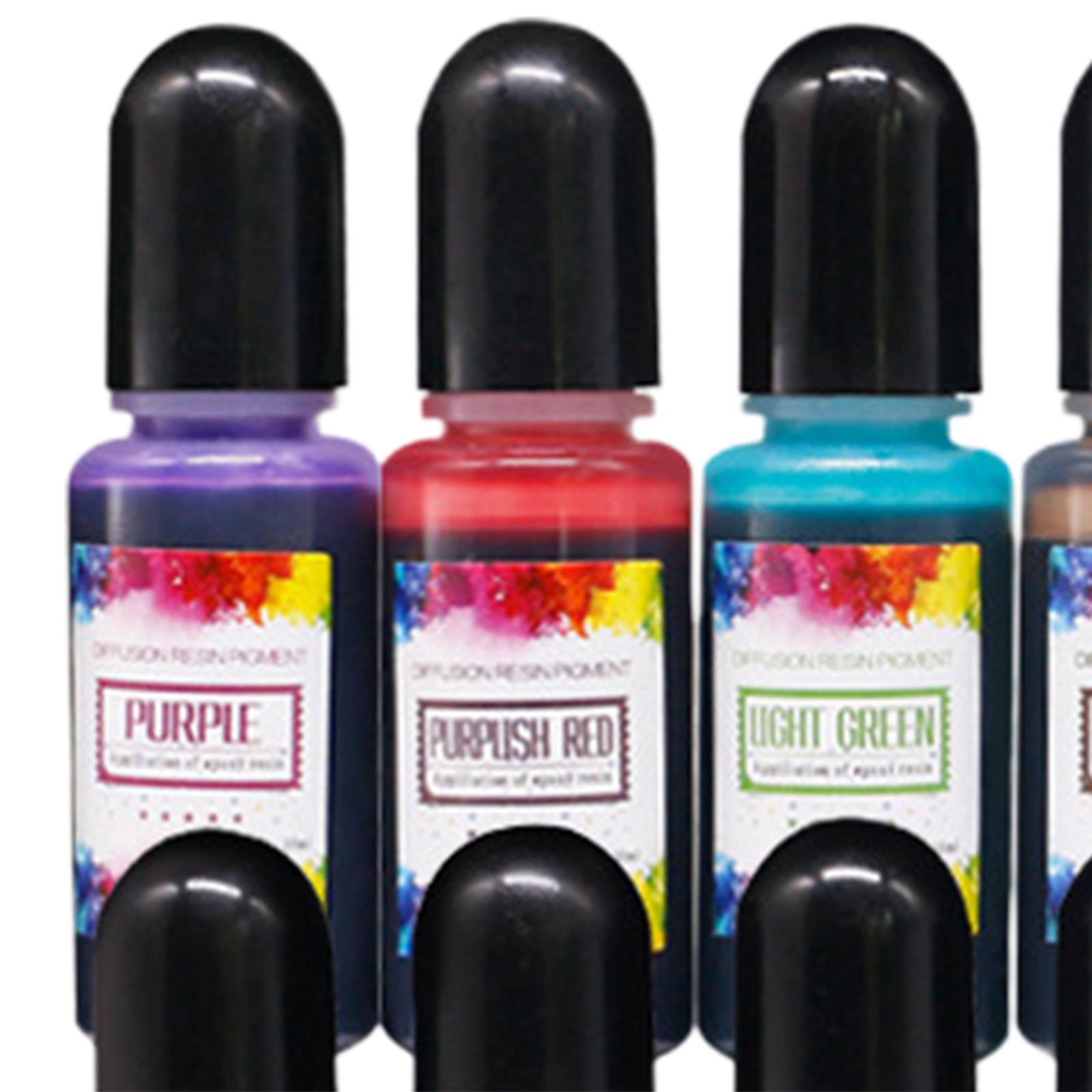 24Pcs Alcohol Inks Epoxy Resin - Resin Pigment Alcohol Ink recension och pris