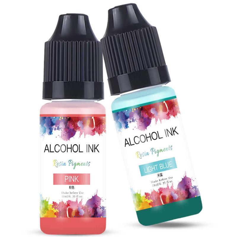 10ml/Bottle 22Colors Alcohol I - Resin Pigment Alcohol Ink recension och pris