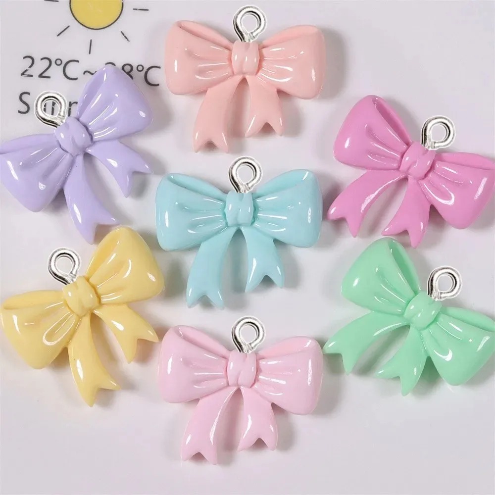 10 Pieces Candy Color Bow Resi - Resin Art Kits For Adults recension och pris