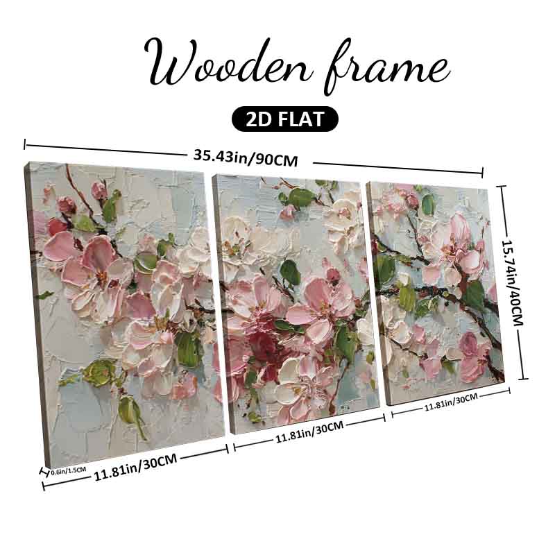 [2D Flat]3pcs 11.81*15.74in/30 - Resin Art On Canvas recension och pris