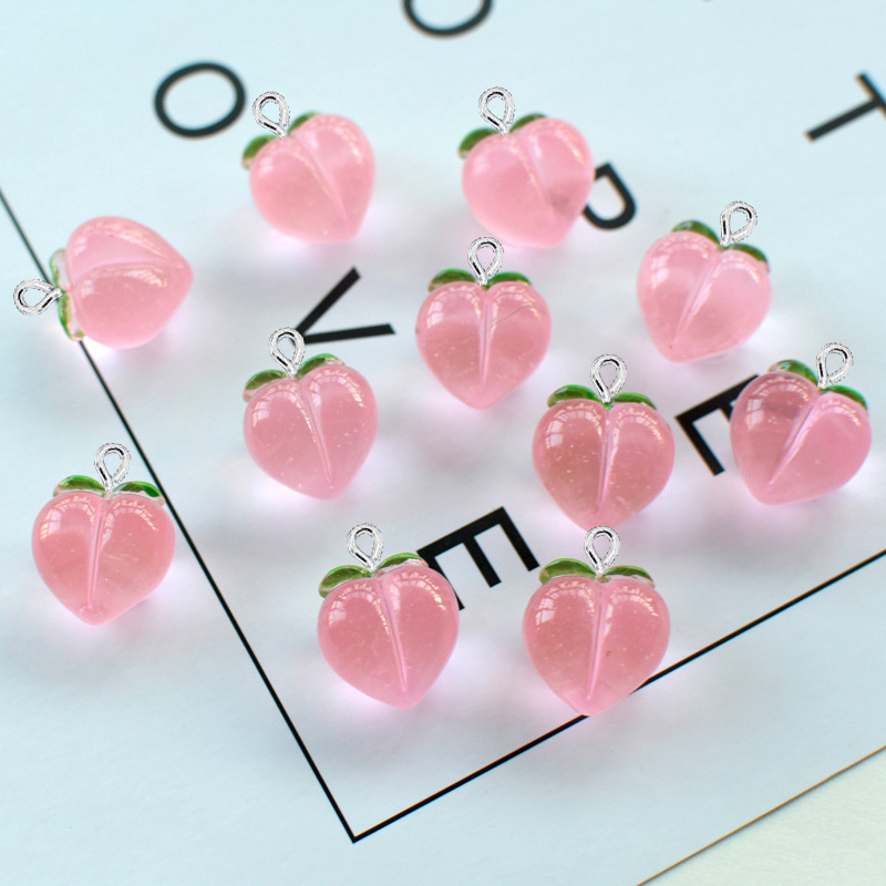 10Pcs New Transparent Peach Fl - Resin Art Kits For Adults recension och pris