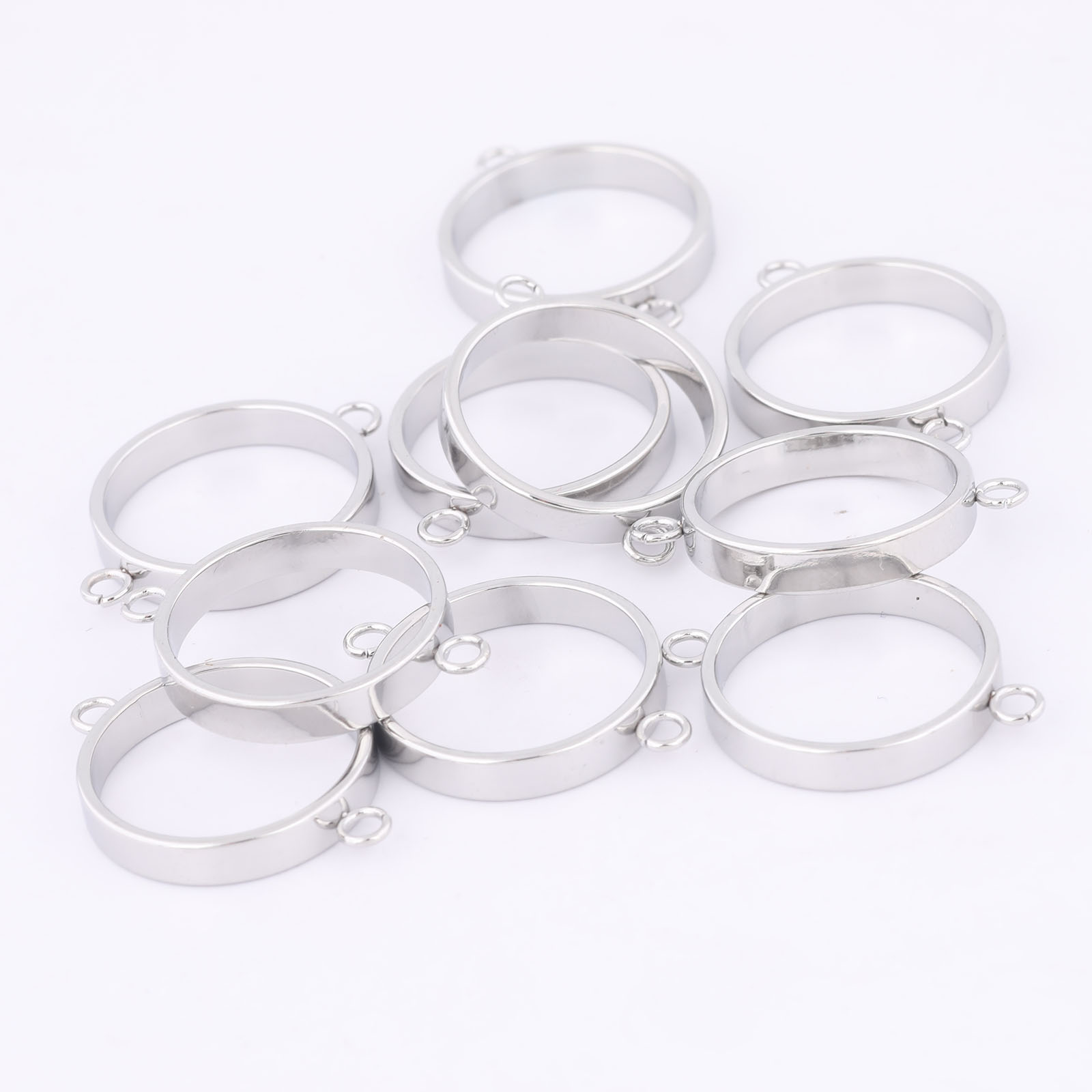 10pcs Stainless Steel 14mm Ope - Resin Art Kits For Adults recension och pris