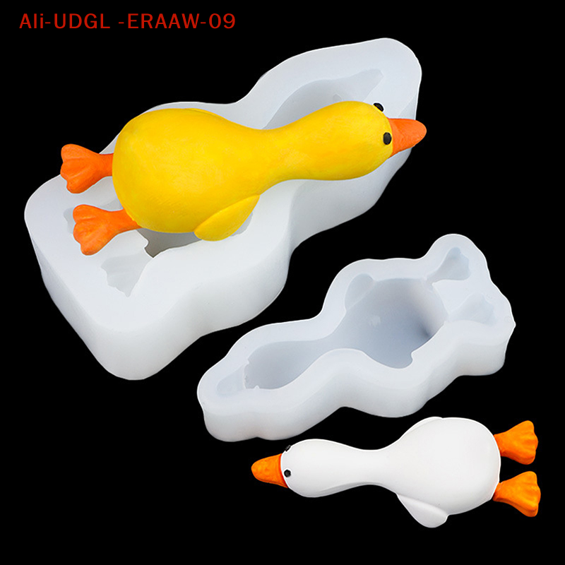 3D Cute Duck Form Silicone Mol - Resin Art Clay recension och pris
