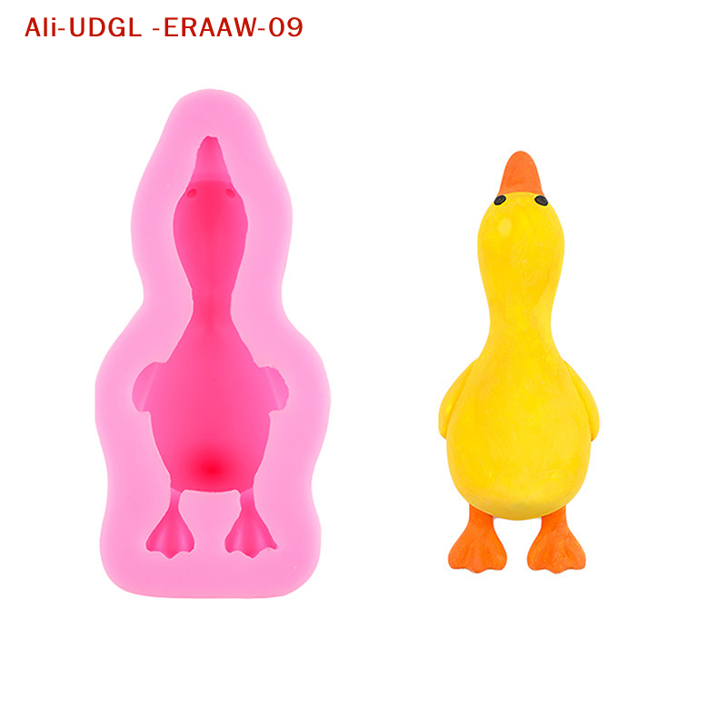 3D Cute Duck Form Silicone Mol - Resin Art Clay recension och pris