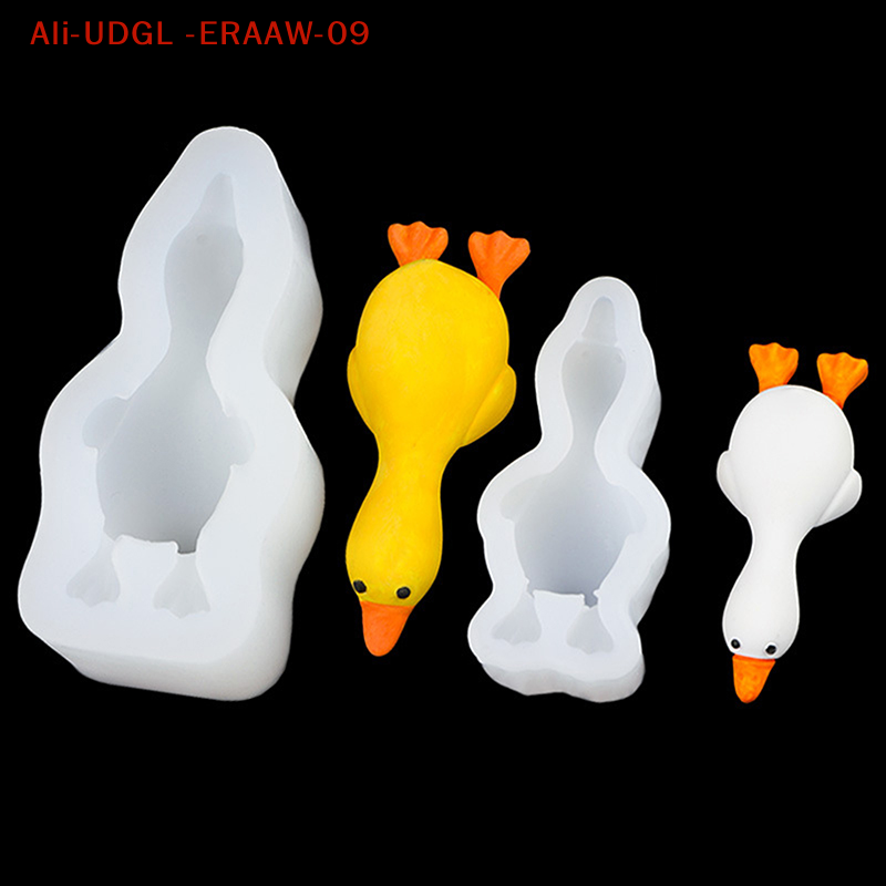 3D Cute Duck Form Silicone Mol - Resin Art Clay recension och pris