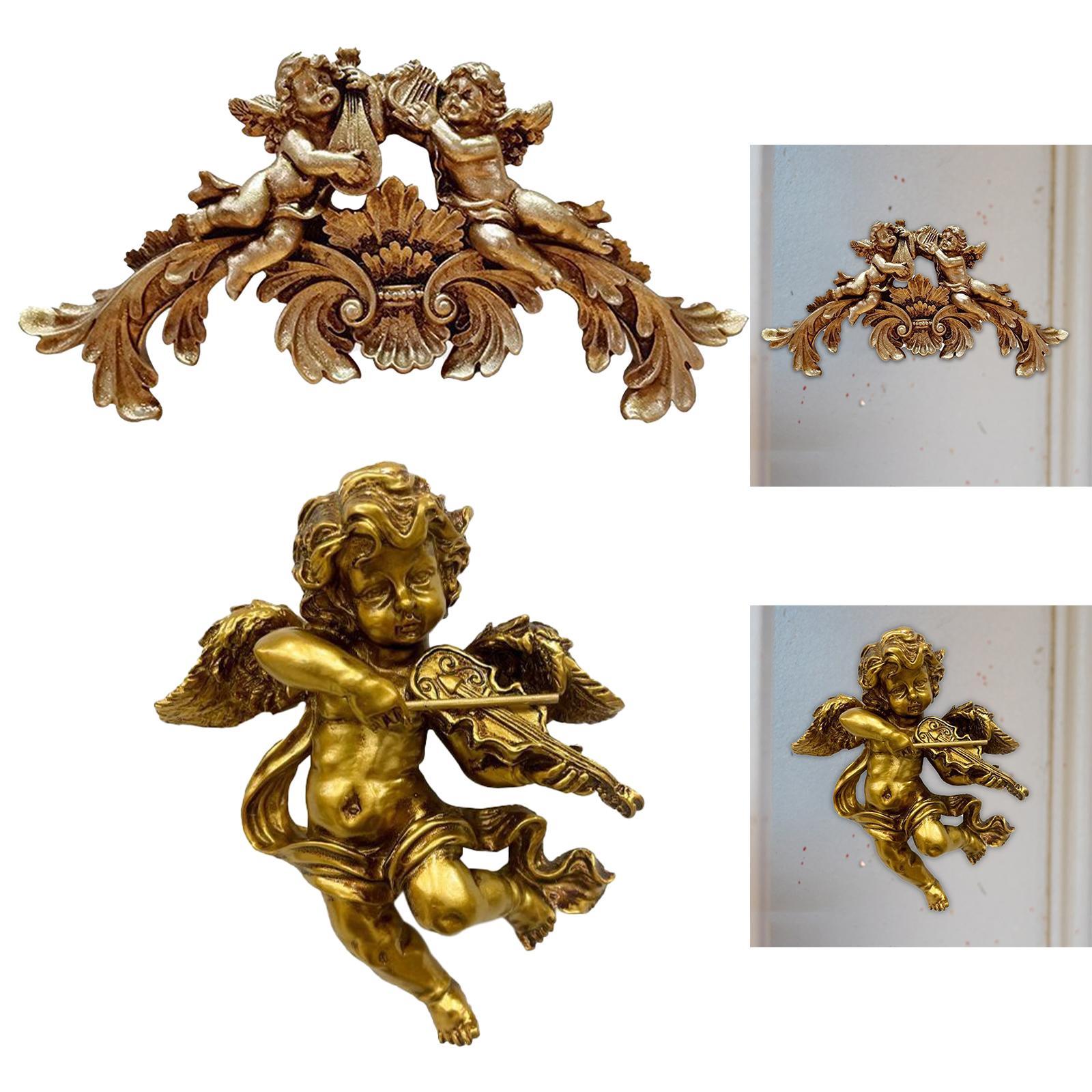 Angel Wall Sculpture Home Deco - Resin Art Gift For Birthday recension och pris