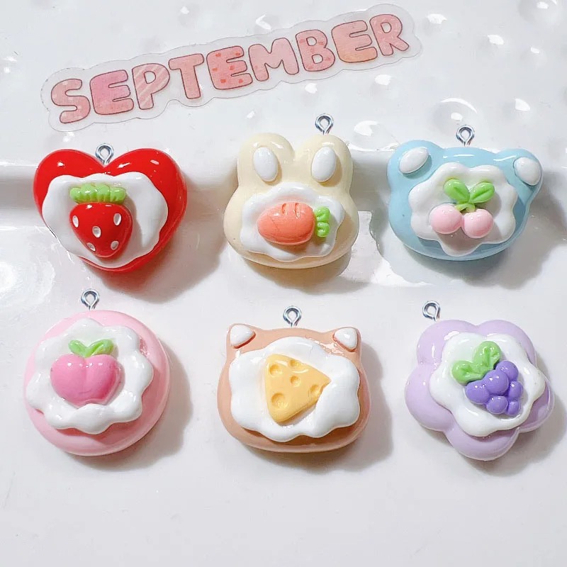 10Pcs Simulation Cute Fruit Ca - Resin Art Bracelet recension och pris