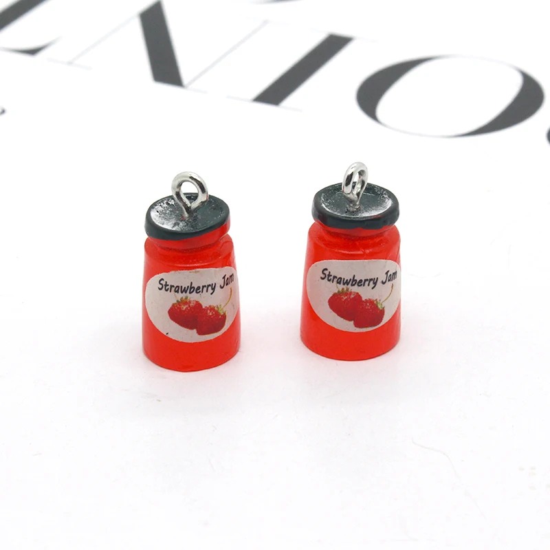 10pcs/pack Strawberry Apple Fr - Resin Art Bracelet recension och pris