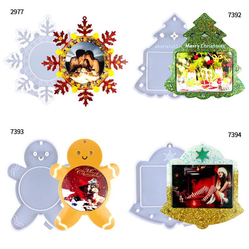 Christmas Photo Picture Frame  - Resin Art Frame recension och pris
