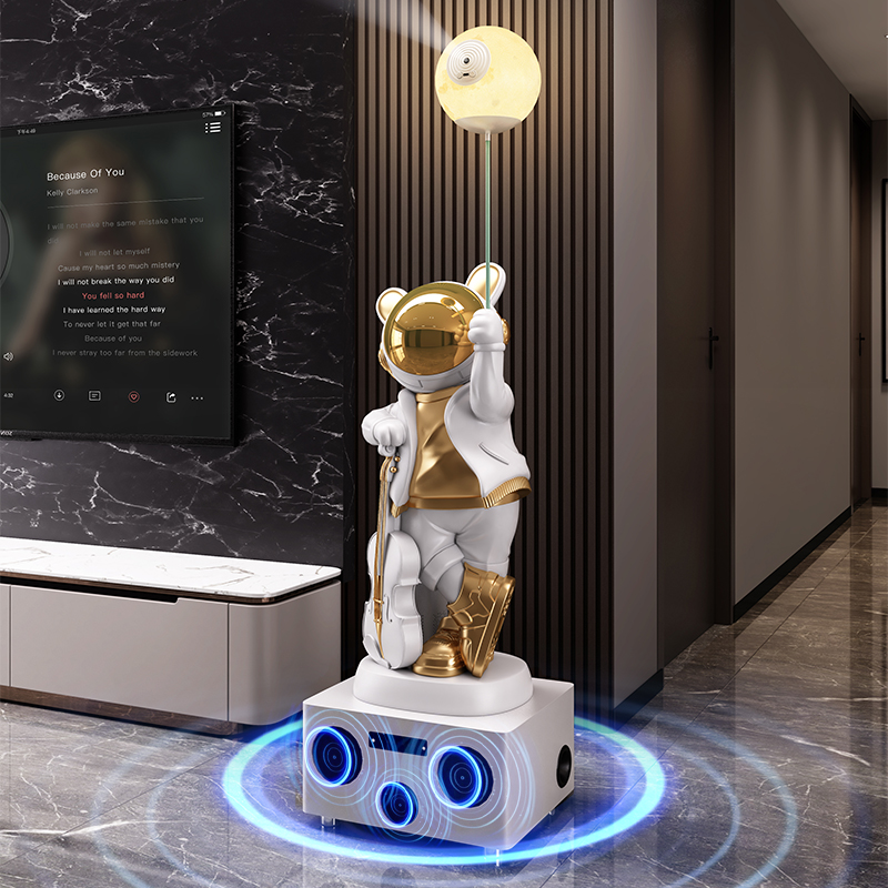 Home Decor 136CM Rabbit Astron - Resin Art Gift For Birthday recension och pris