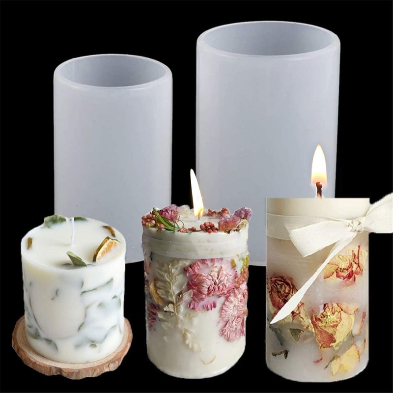 Cylindrical Silicone Mold DIY  - Resin Art Clay recension och pris