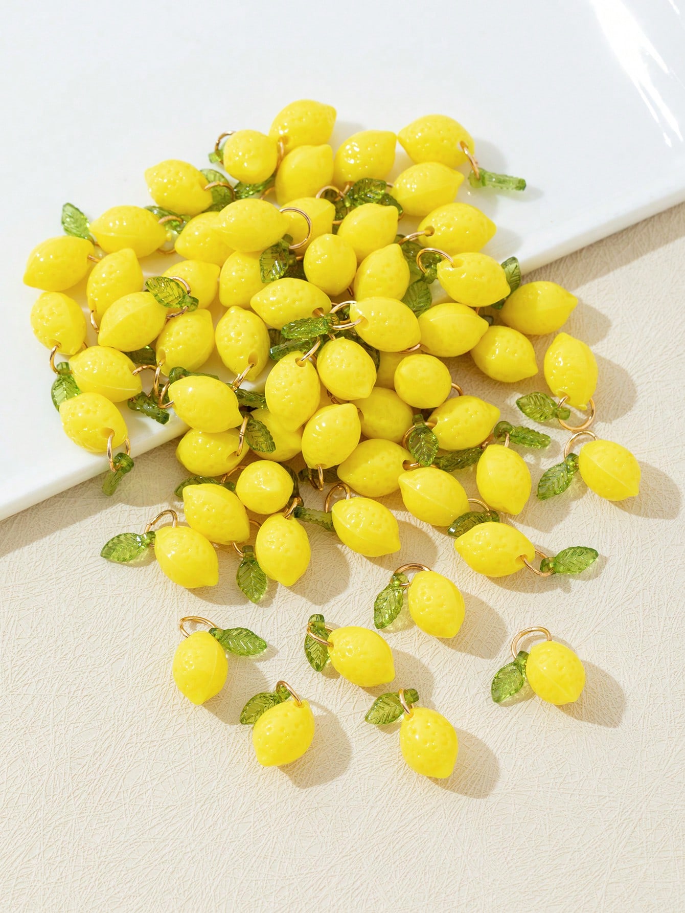 10Pcs 3D Lemon Resin Charms Pe - Resin Art Things recension och pris