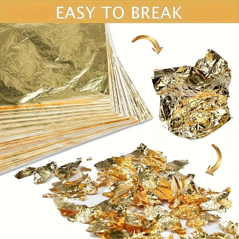 Set of 100Pcs Imitation Gold F - Resin Art Wedding Gift recension och pris