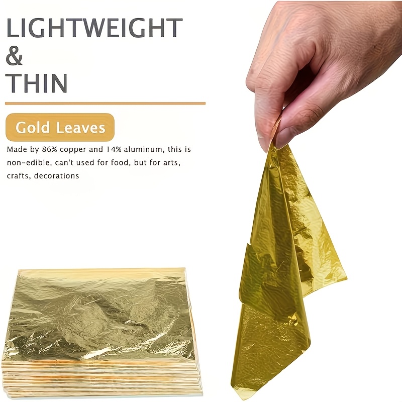 Set of 100Pcs Imitation Gold F - Resin Art Wedding Gift recension och pris