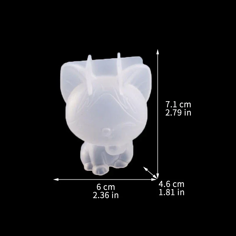 3D Geometric Silicone Unicorn  - Resin Art Clay recension och pris