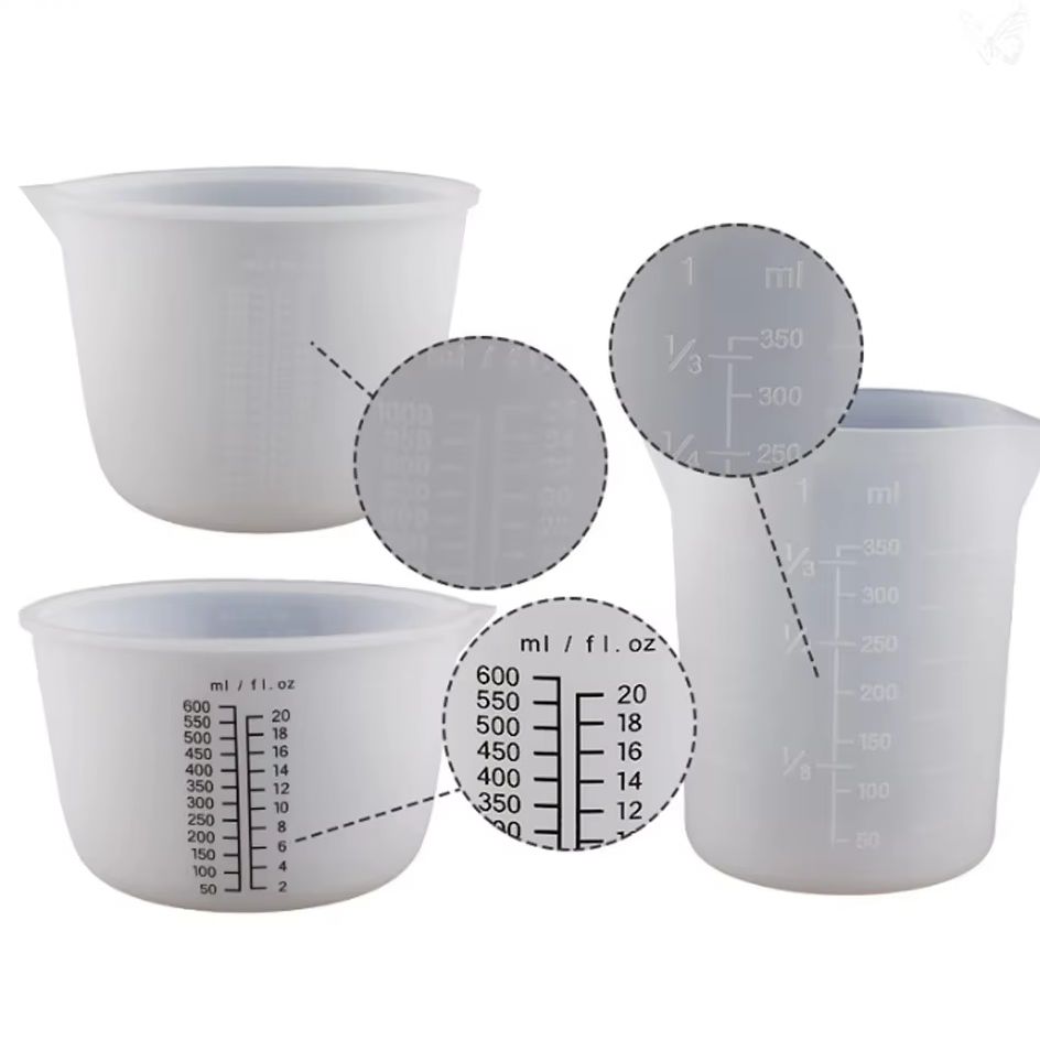 1000ml 600ml 450ml 350ml 250ml - Resin Art Equipment recension och pris