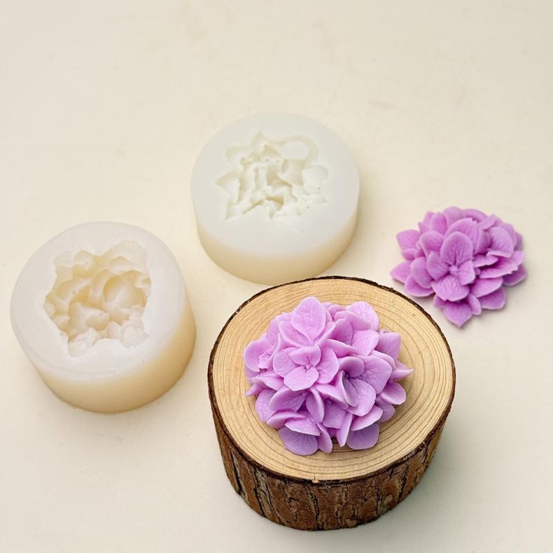 ●Hydrangea Flower Silicone Mol - Resin Art Clay recension och pris
