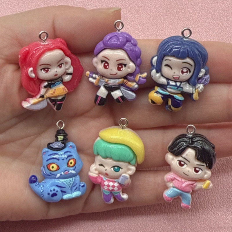 10pcs resin cartoon pendant, D - Resin Art Kits For Adults recension och pris