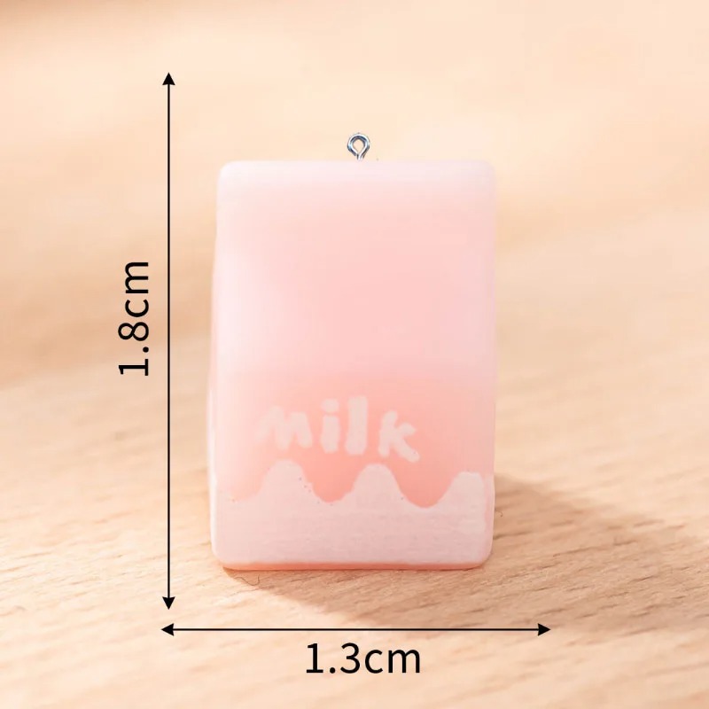 10Pcs Mini Milk Bottle Resin C - Resin Art Bracelet recension och pris