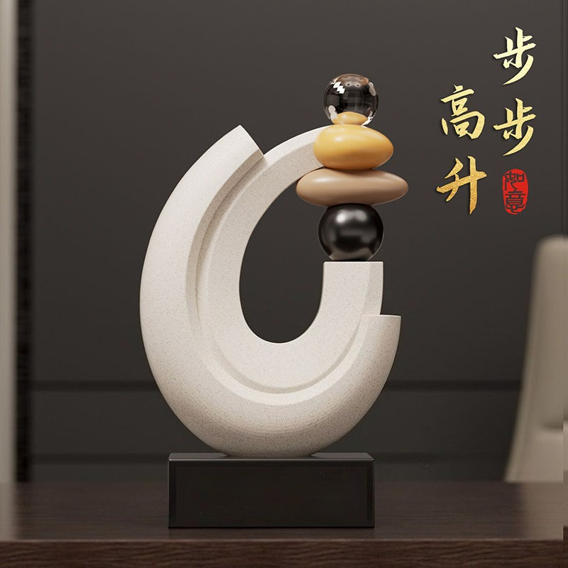 Home Decor Lucky Stone Statue  - Resin Art Wedding Gift recension och pris