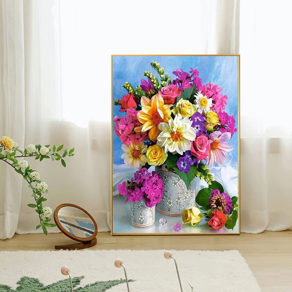 Full Diamond Mosaic Flower 5D  - Resin Art Of Flowers recension och pris