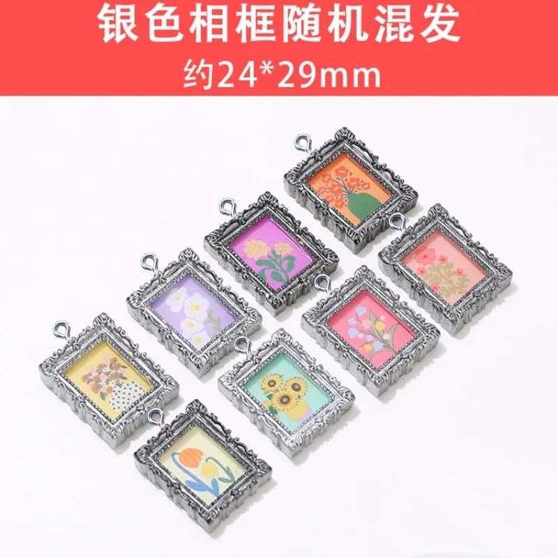 10Pcs Flatback Cabochon Vintag - Resin Art Bracelet recension och pris