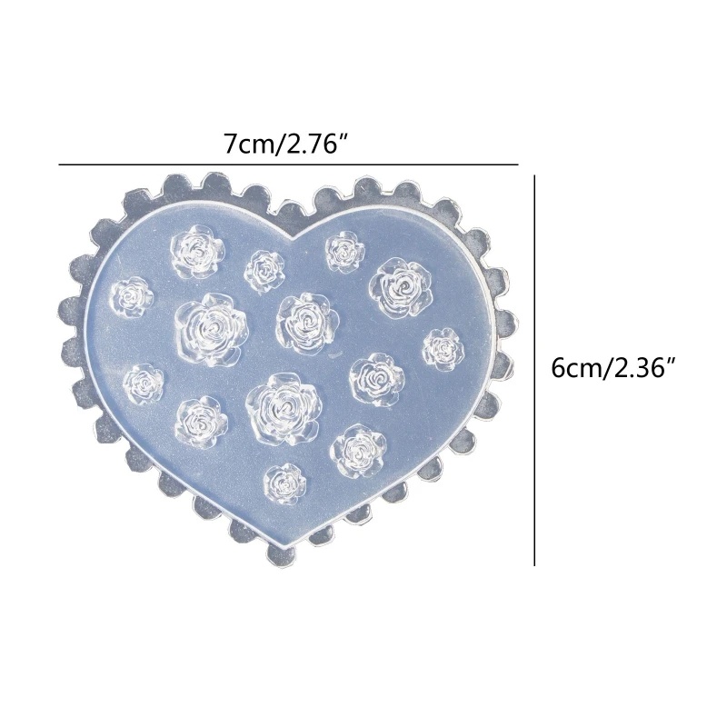 3D Rose Flower Nail Art Decora - Resin Art Equipment recension och pris