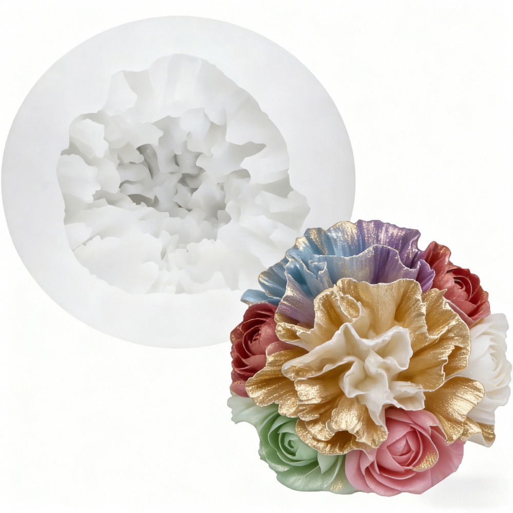 3-Piece Silicone Molds for Ros - Resin Art Wedding Gift recension och pris