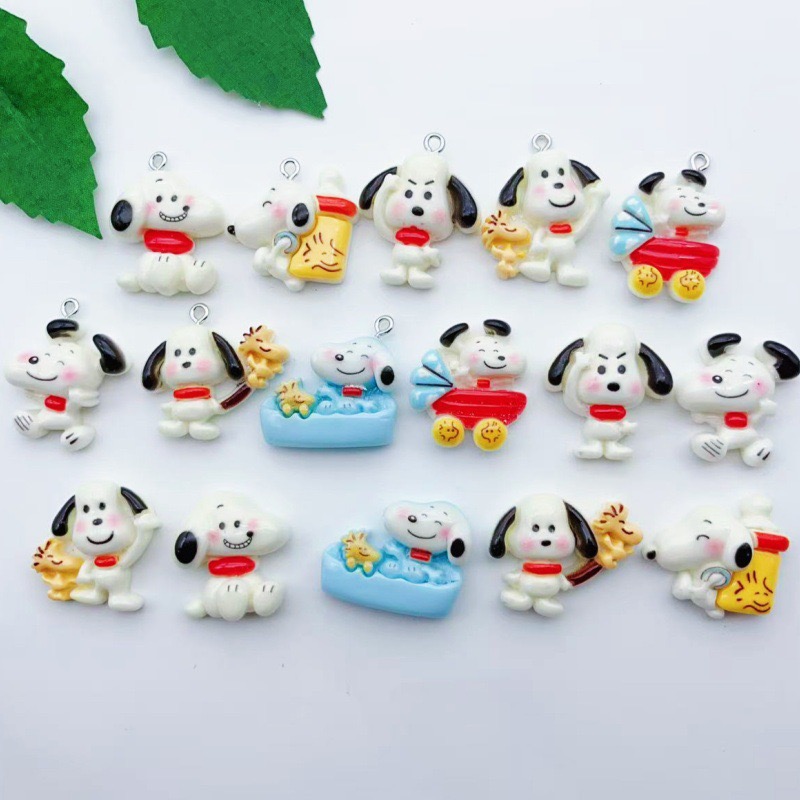 12pcs resin cartoon dog pendan - Resin Art Kits For Adults recension och pris