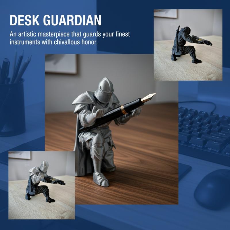 Knight Pen Holder Resin Mediev - Resin Art Equipment recension och pris