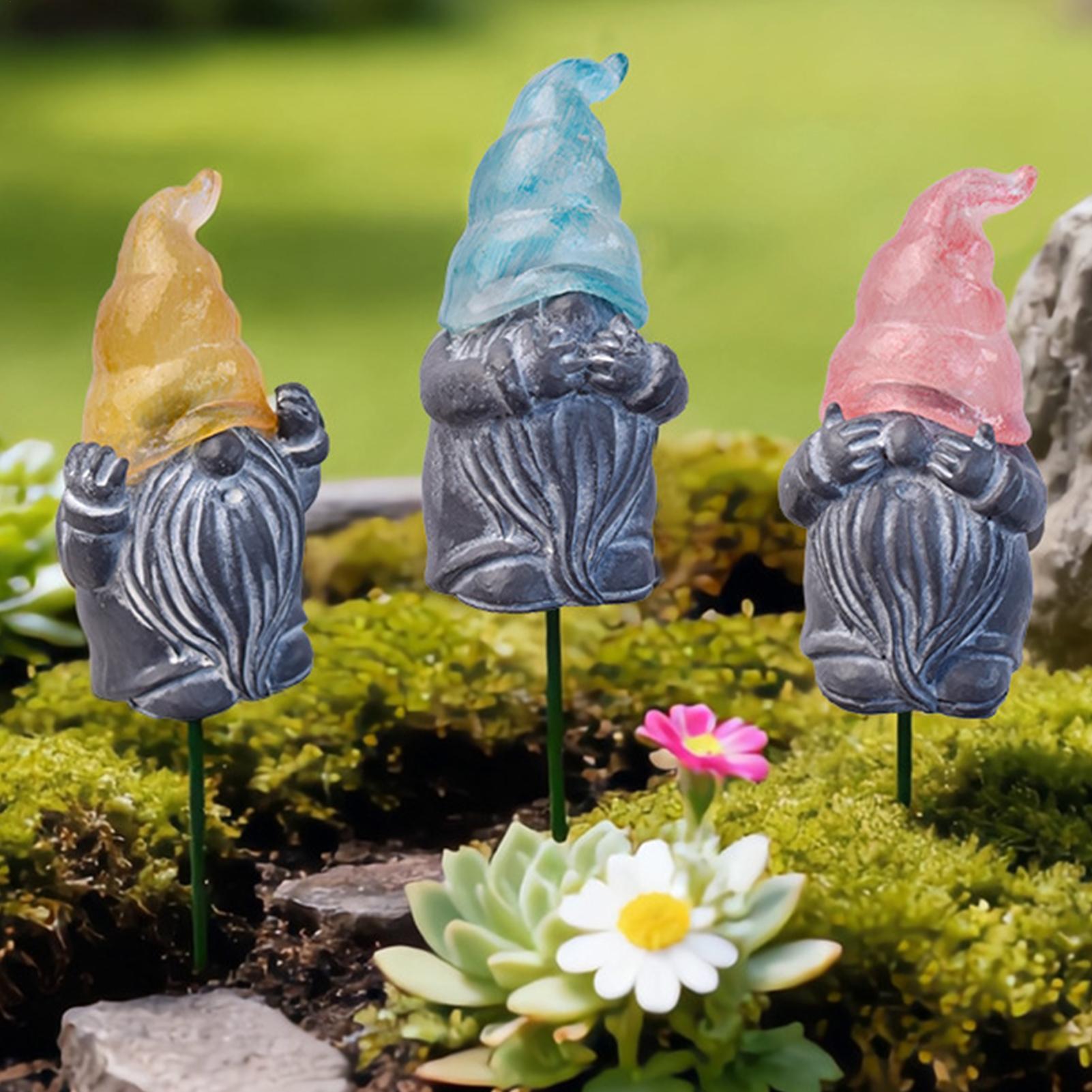 Decorative Garden Stakes 3-Pie - Resin Art Of Flowers recension och pris