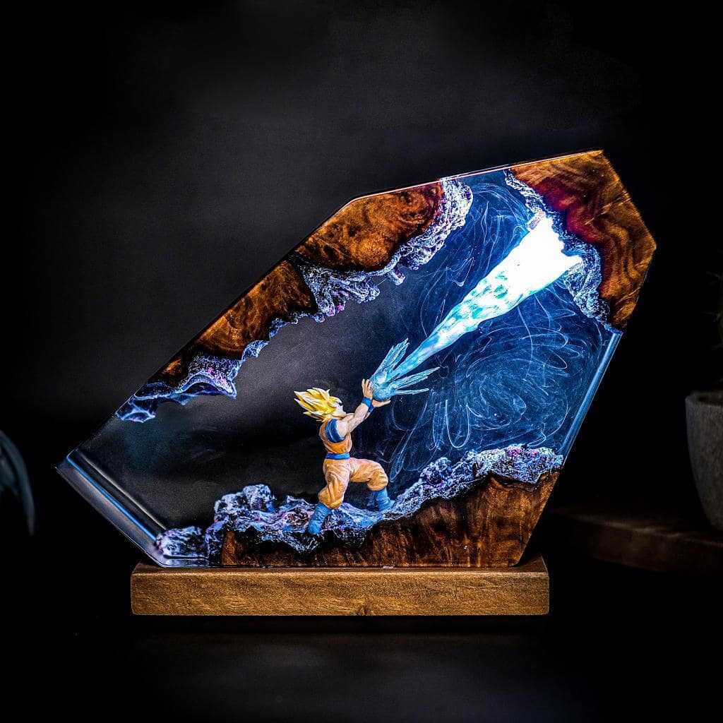 Goku Kamehameha Epoxy Resin LE - Resin Art Goku recension och pris