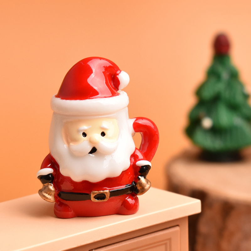 Mini Santa Teacup Ornament - R - Resin Art Things recension och pris