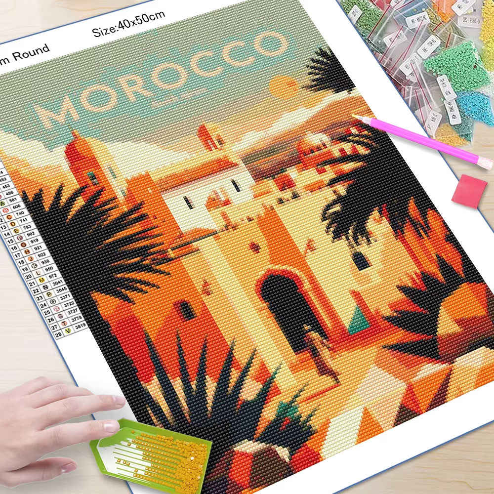 2026-Paint By Numbers,Scenic F - Resin Art Frame recension och pris