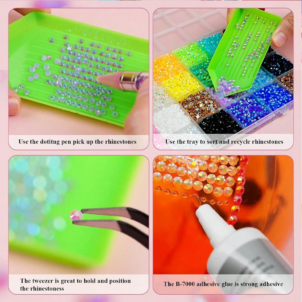 Bedazzling Kit 40 Colors Resin - Resin Art Gift For Birthday recension och pris