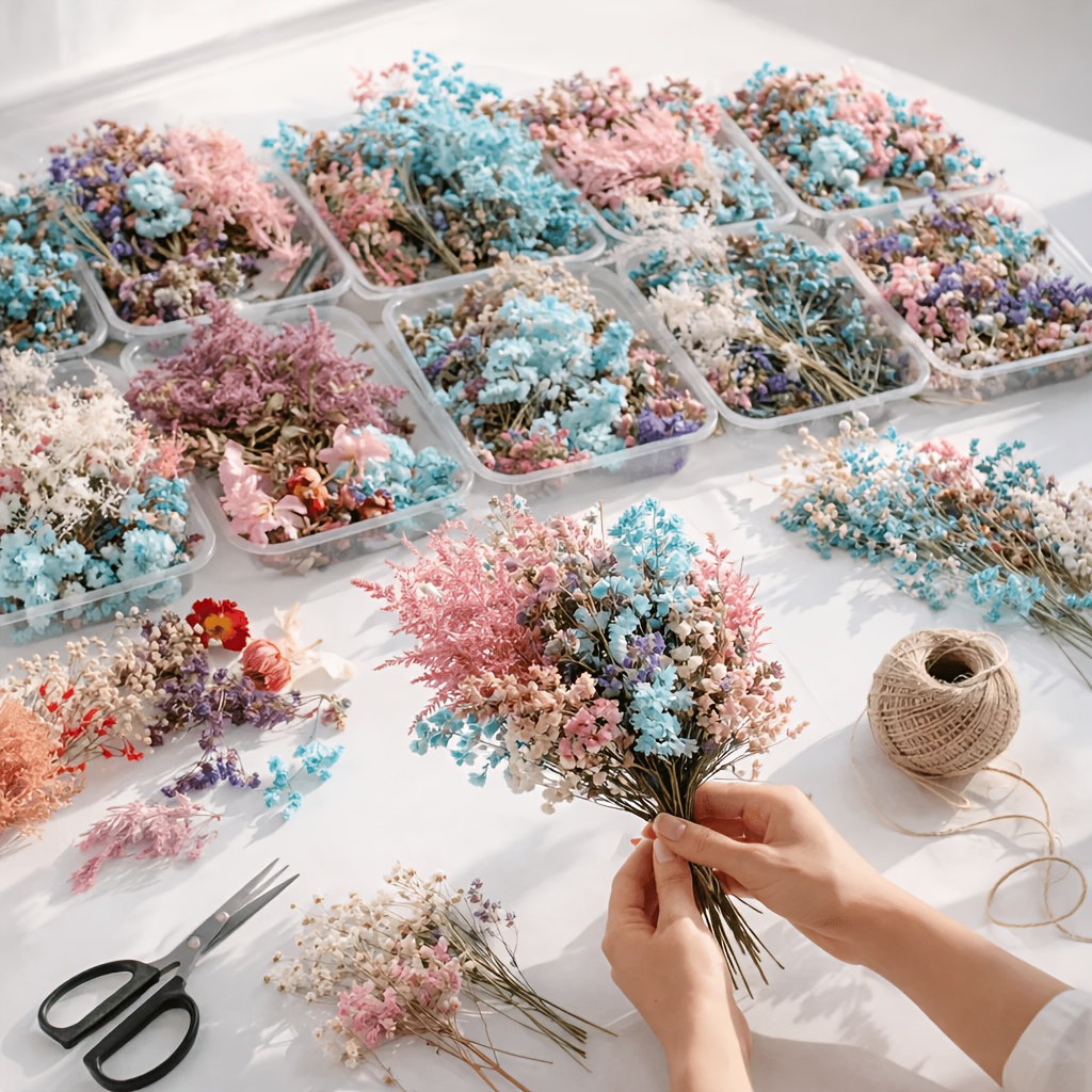 10 Box Mixed Dried Flower Bouq - Resin Art Wedding Gift recension och pris