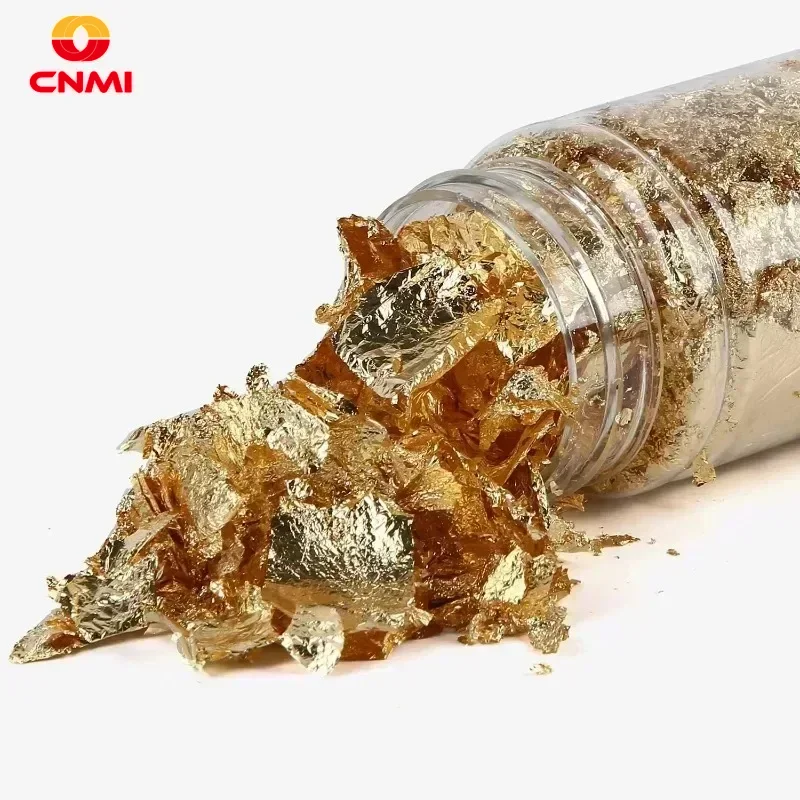 3g Gold Leaf Flakes Epoxy Resi - Resin Art Wedding Gift recension och pris