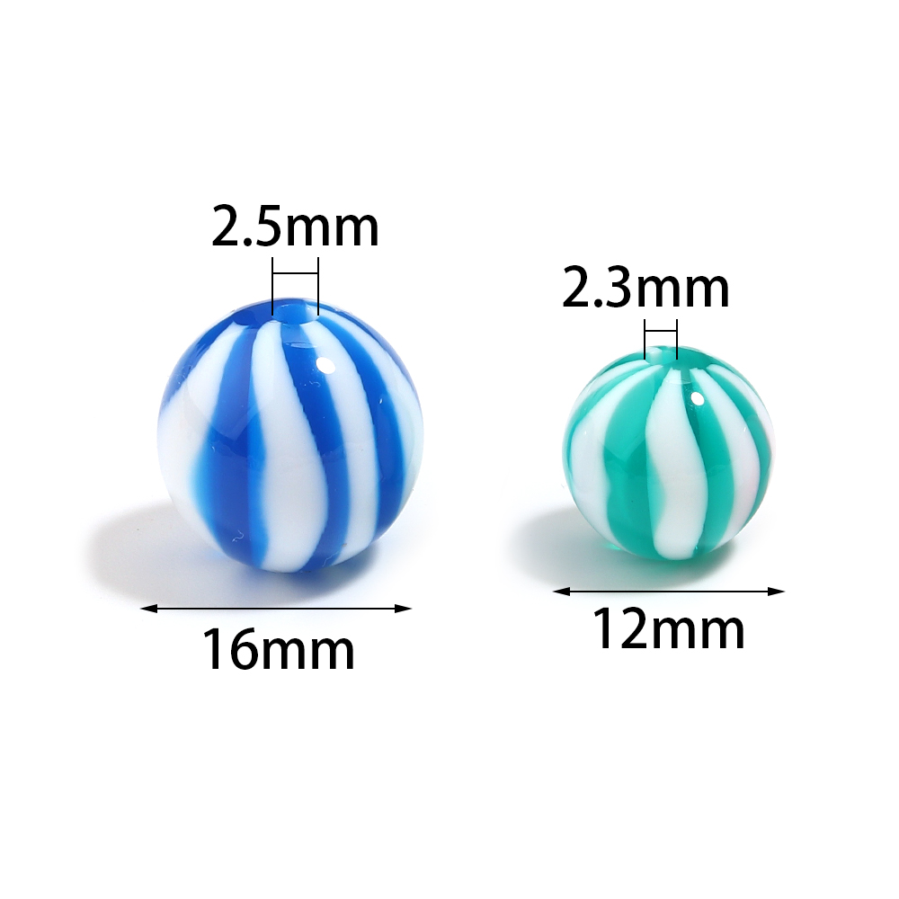10-20pcs 12/16mm Candy Colored - Resin Art Bracelet recension och pris
