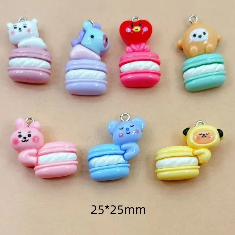 10pcs Mixed Cartoon Resin Char - Resin Art Things recension och pris