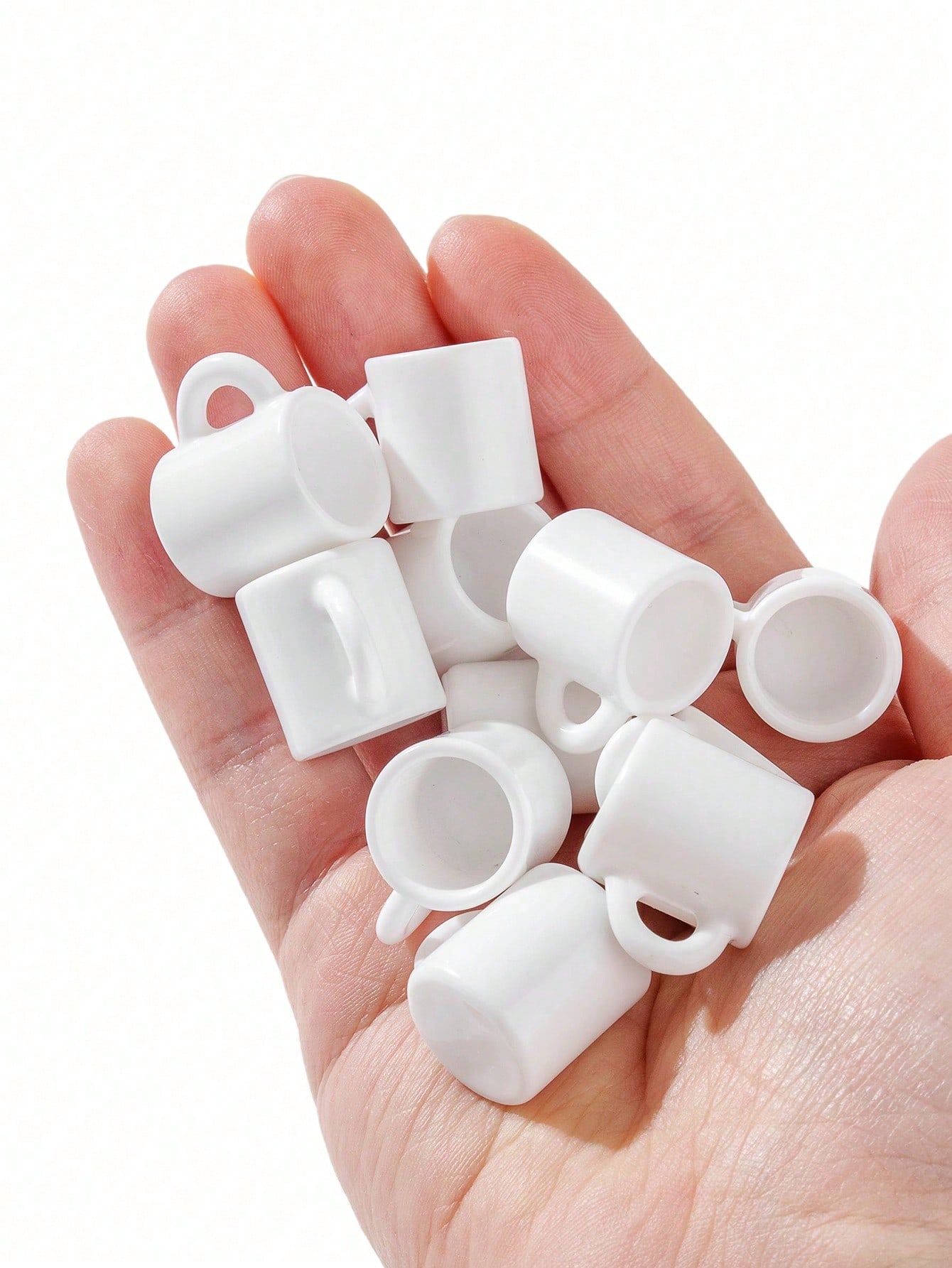 10pcs Dollhouse Miniature Whit - Resin Art Kitchen recension och pris