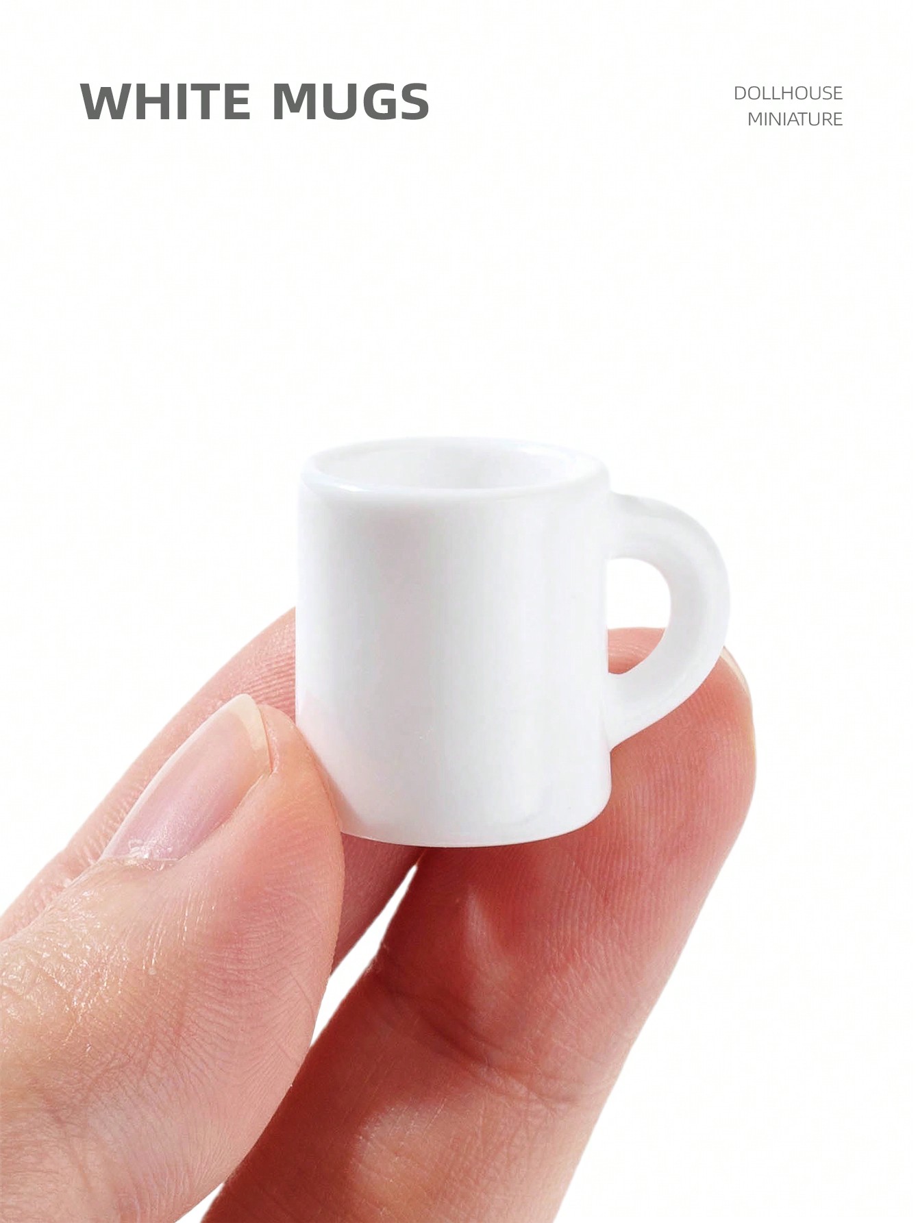 10pcs Dollhouse Miniature Whit - Resin Art Kitchen recension och pris