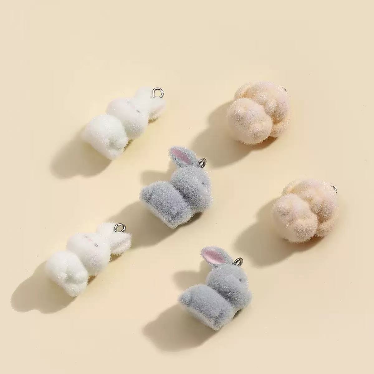 10pcs Flocking Little Rabbit R - Resin Art Kits For Adults recension och pris