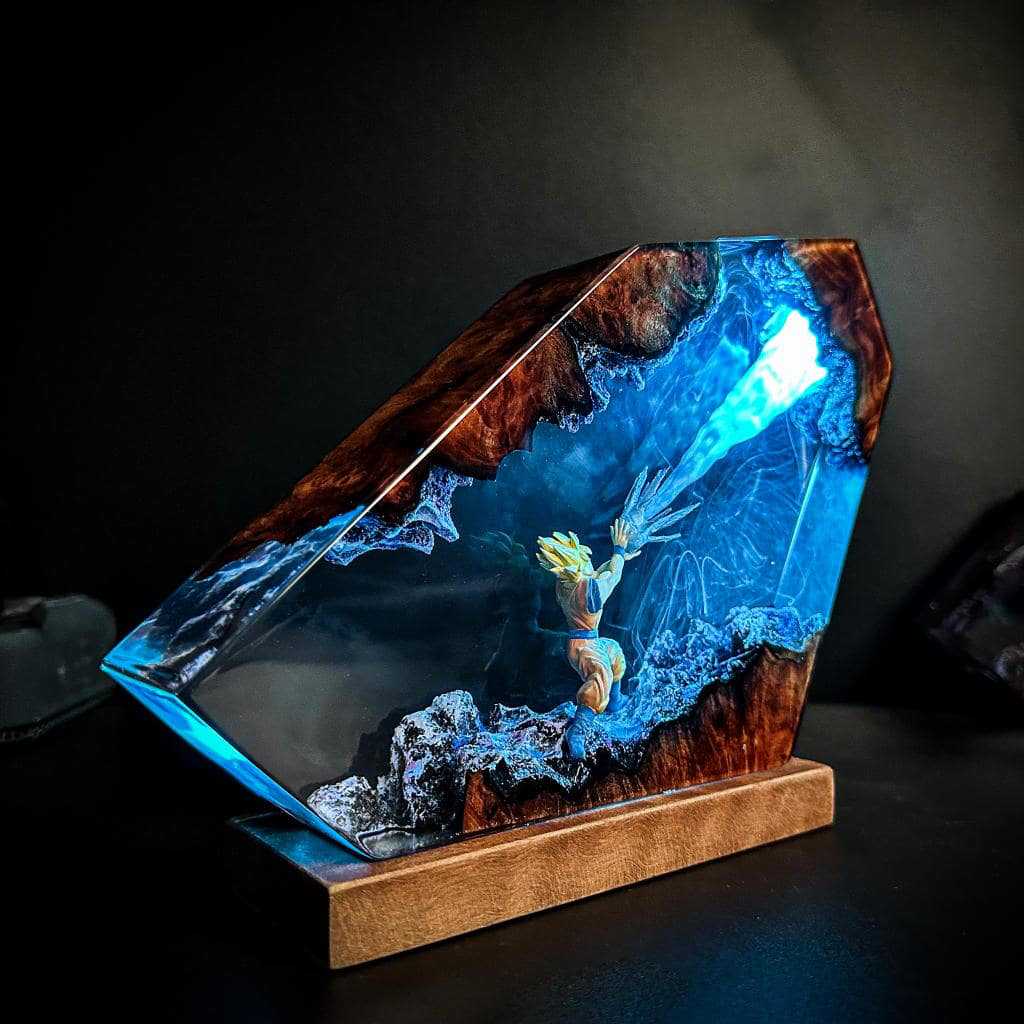 Goku Kamehameha Epoxy Resin LE - Resin Art Goku recension och pris