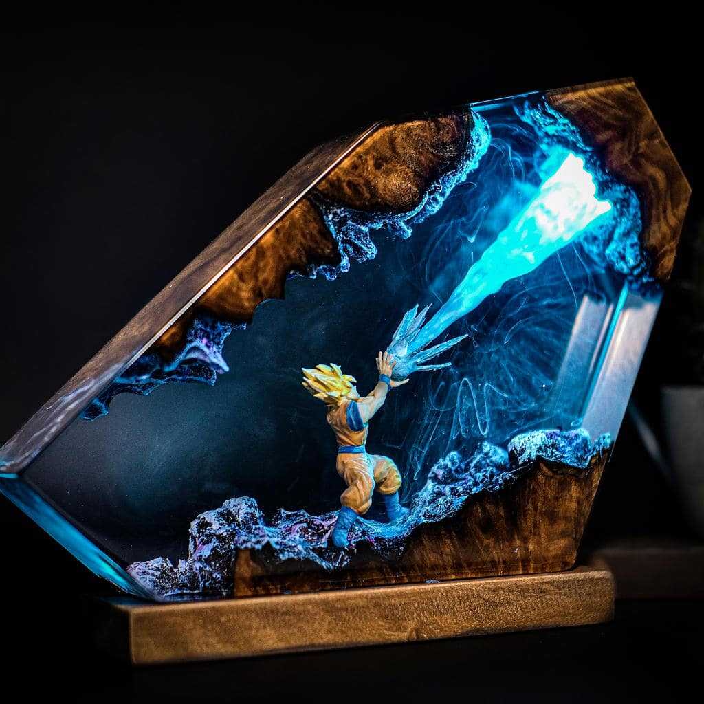 Goku Kamehameha Epoxy Resin LE - Resin Art Goku recension och pris