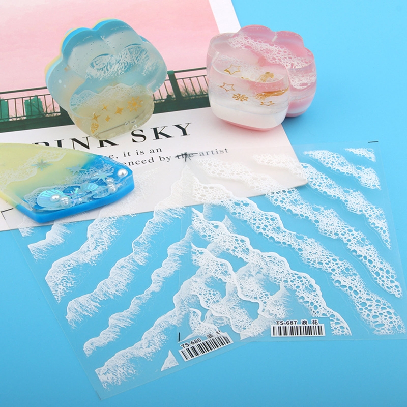 Wave Sticker Resin Filler Crys - Resin Art Equipment recension och pris